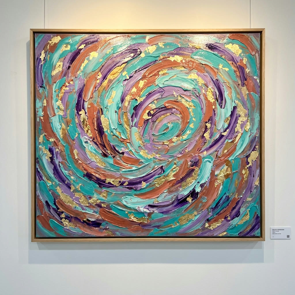 Guest artist abstract, Aurora