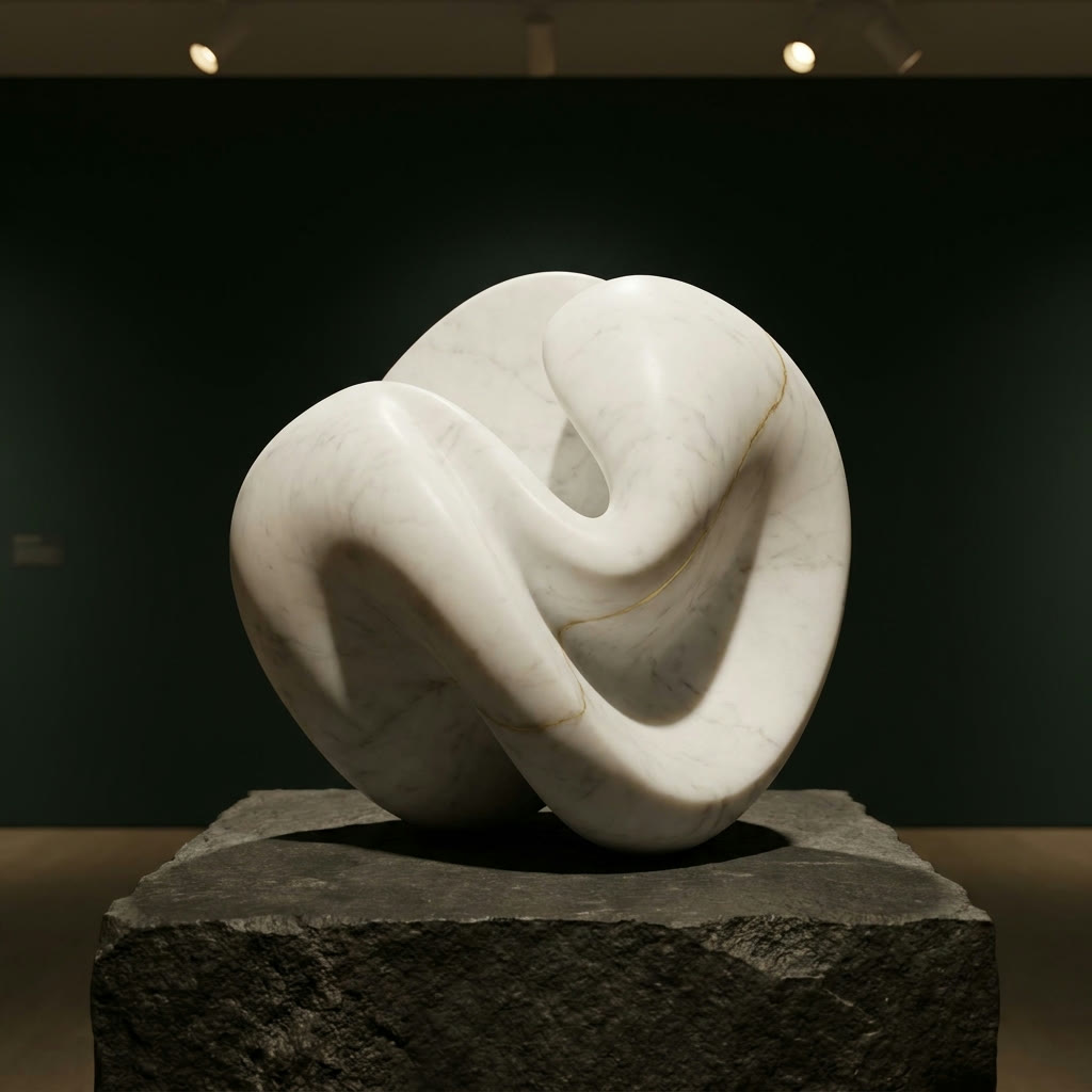 Still Point stone sculpture